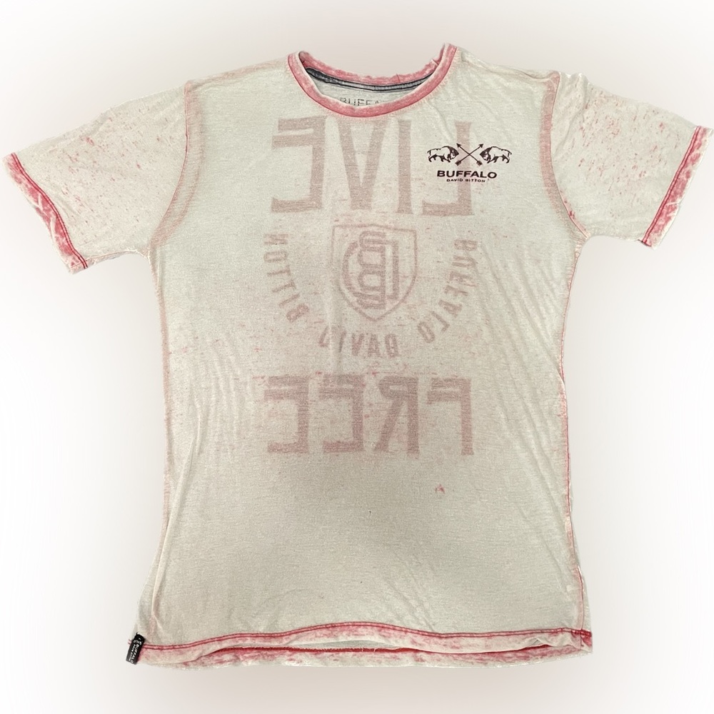 Boys L Buffalo David Bitton Tshirt